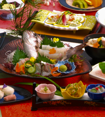 彩り豊かな会席料理